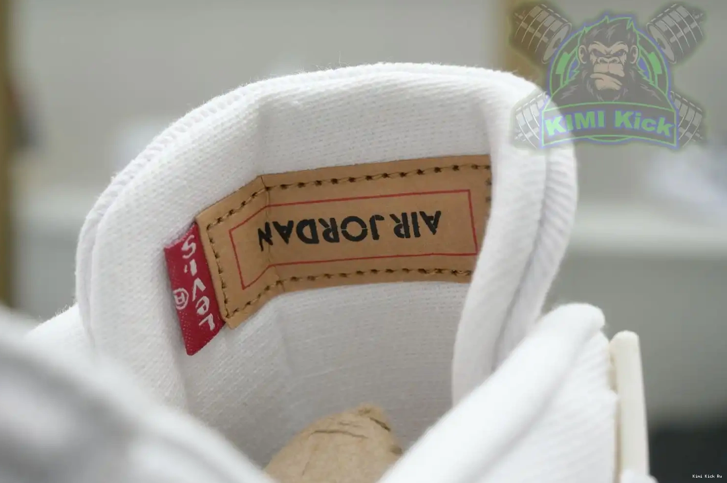 levis (levis Kimikick white Air 4 Jordan Jordan tag) 0813